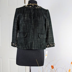 🆕 Michael Kors Black Blazer Sz S